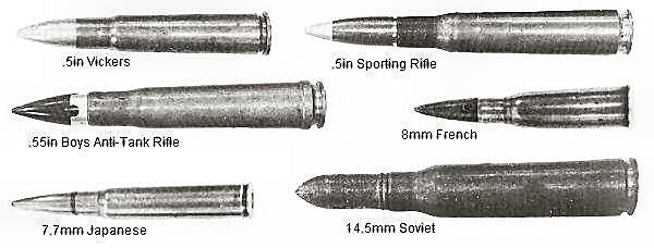 Anti-Tank Rifle Ammunition