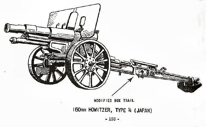  150mm  Howitzer, Type 4 (Japan) 