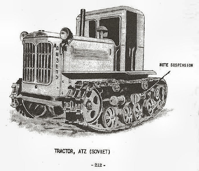  Tractor, ATZ (Soviet) 