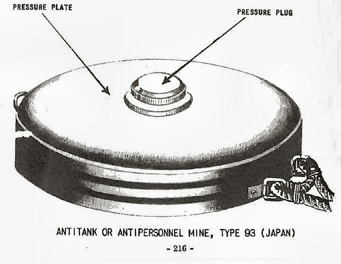  Antitank or Antipersonnel Mine, Type 93 (Japan) 