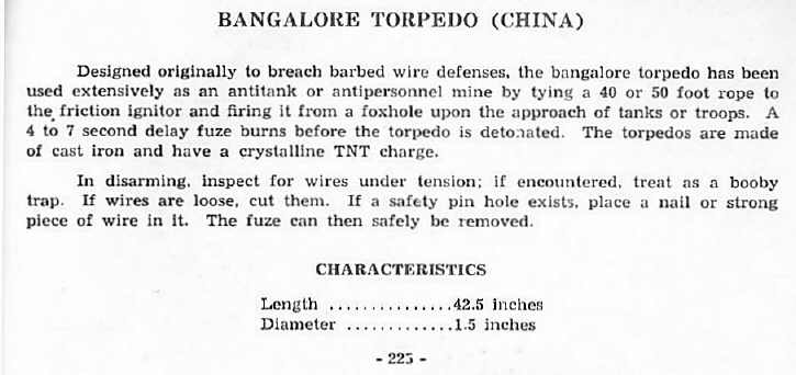  Bangalore Torpedo (China) 