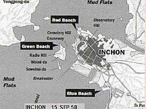 Inchon Assault Beaches