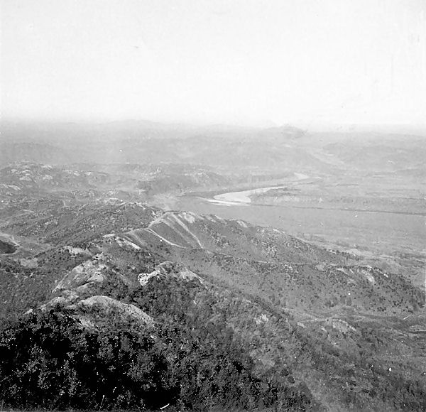  The Sausage Feature; Right of the Hook; Overlooking Samichon Valley; July 1953 