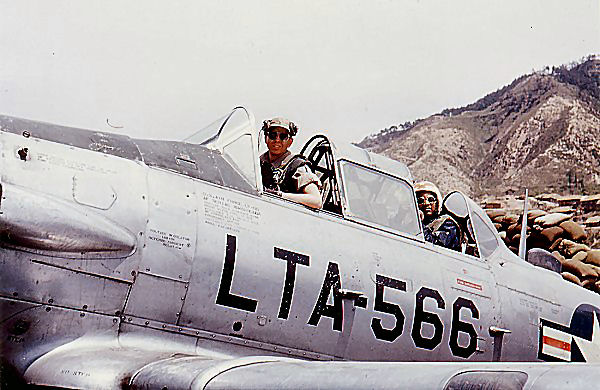 Earl Marsh, Ready to fly another mission, April 1953