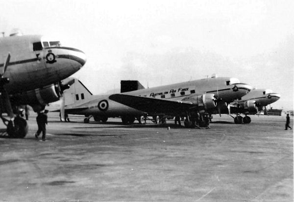 1952 - Returning from R&R - RAAF Transport SQN Iwakuni