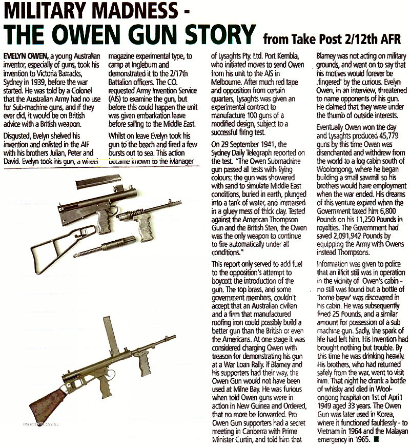 Owen Machine Carbine