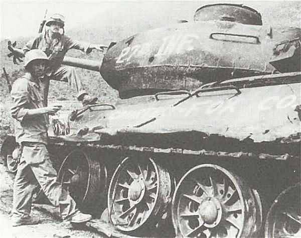 T34 destroyed by 27th Infantry