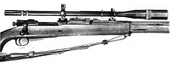 M1903A1 Sniper Rifle, with Unertl telescopic sight