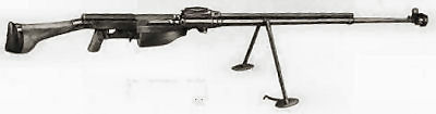 Russian 14.5 mm antitank rifle PTRS-1941