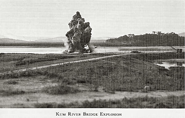 Kum river bridge explosion