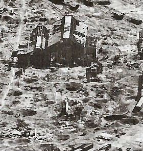 Photo:  Chongjin Industrial area after air-sea attacks.