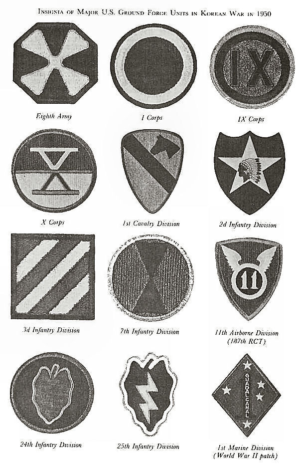  Insignia of Major U.S. Ground Force Units 