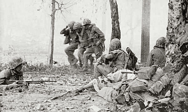  Marines on Hill 125 