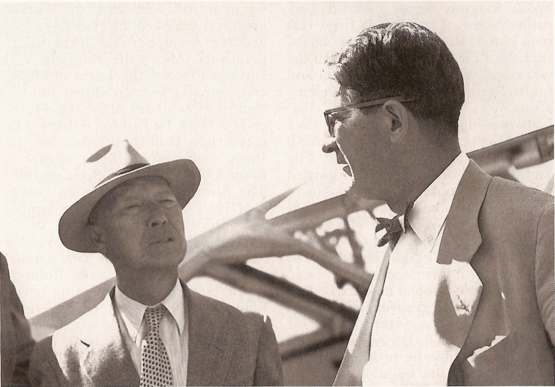  Ambassaddor John J. Muccio With President Syngman Rhee  (right click, view image to see actual photo)