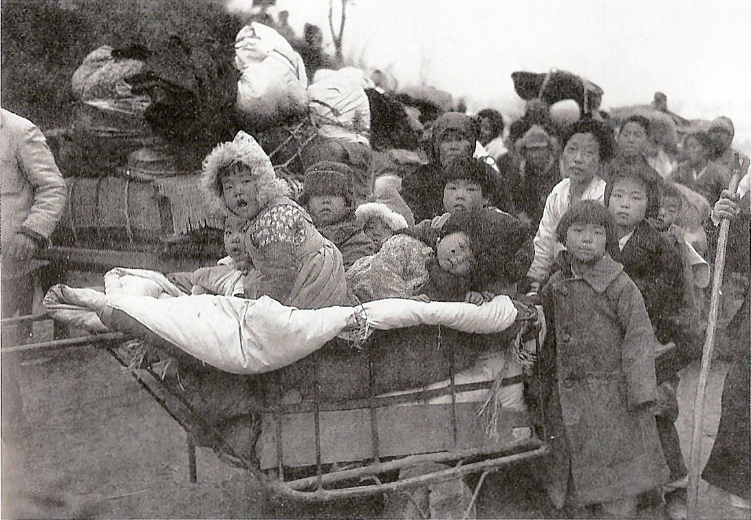  A Cartload of Very Young Refugees  (right click, view image to see actual photo)