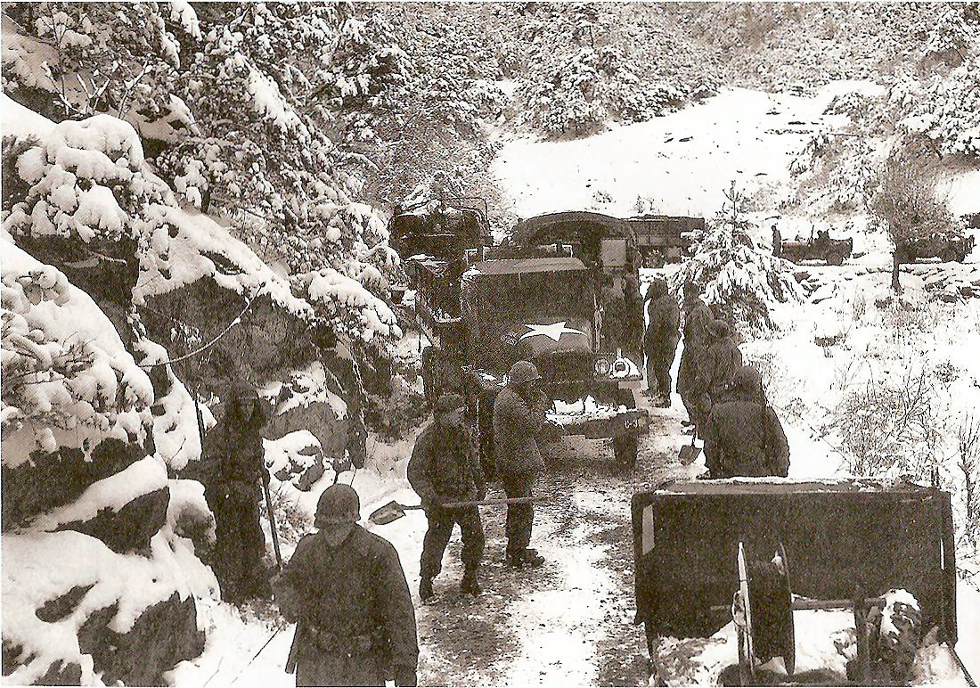  2d Infantry Division Troops South of Wonju, Jan 10 '51  (right click, view image to see actual photo)