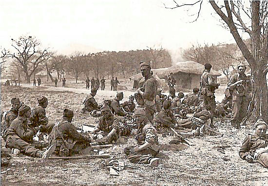 British 29th Infantry Brigade Rest Following Difficult Retreat From the Imjin River
