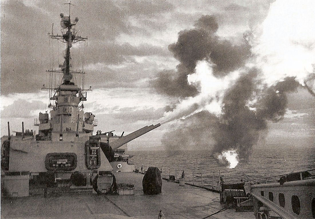   The USS Toledo In Action   (right click, view image to see actual photo)