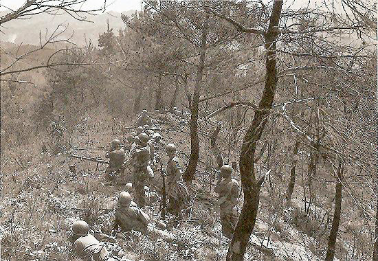 7th Infantry Division in the Ch'unch'on Area