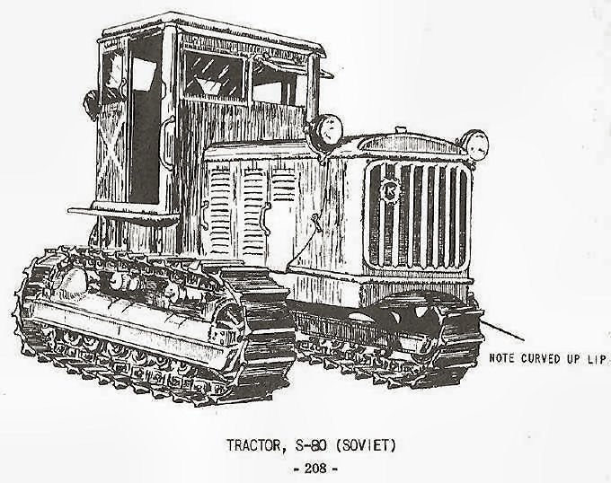  Tractor, S-80 (Soviet) 