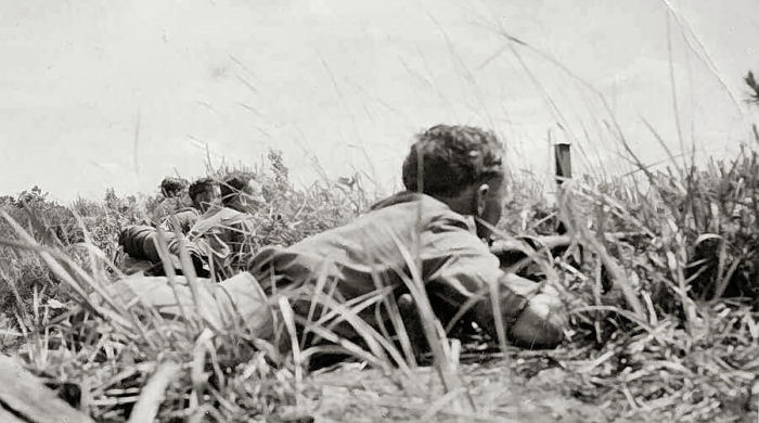 Owen Gunner on the job, '51