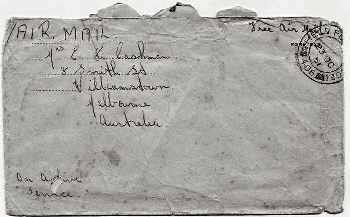 A letter home, 10/51