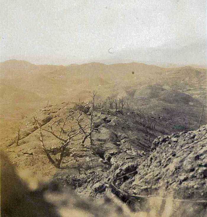 Forward platoon B Company on Little Gib. '53