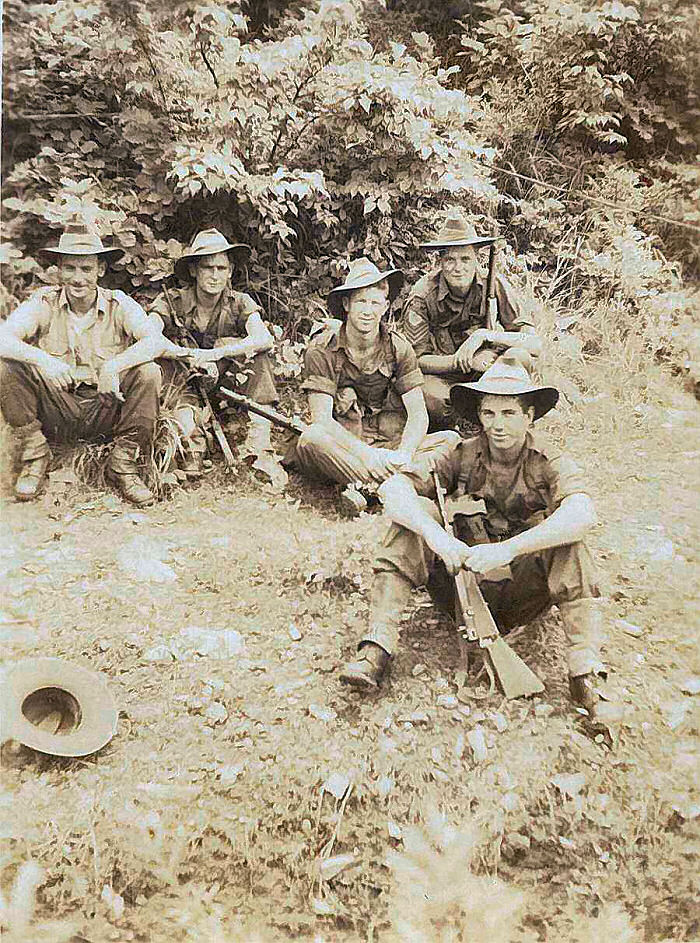 Some of the 6th platoon bandits at rest.