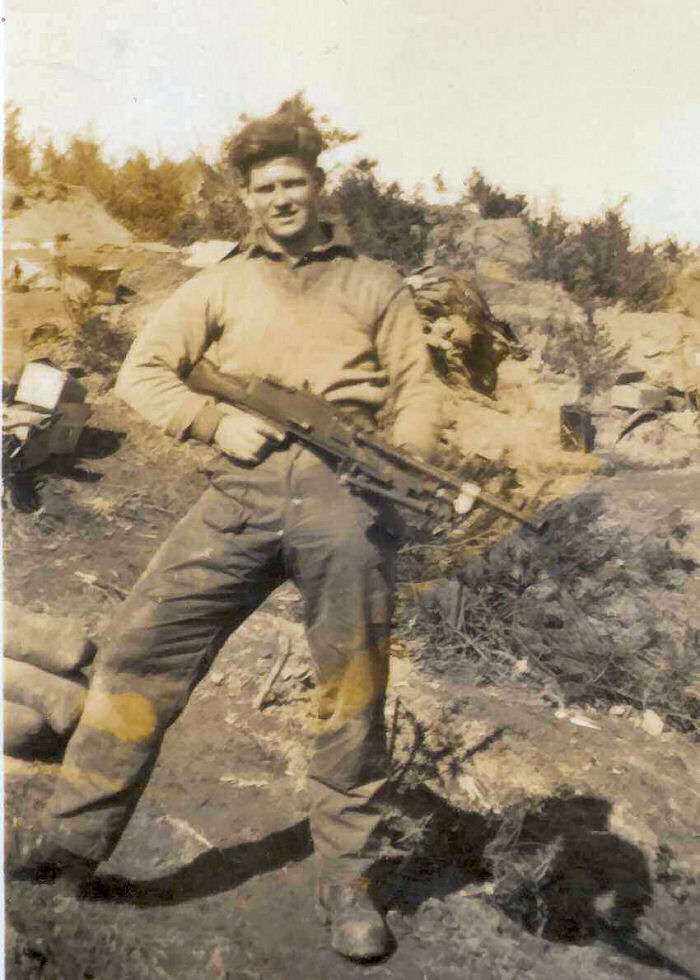 One of the baggy arses. Bluey Clark 1951