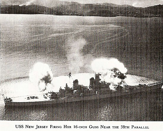 USS New Jersey 16-inch Guns 