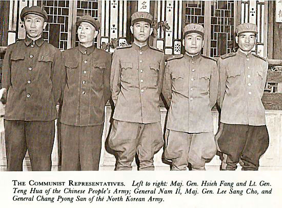 Communist Armistice Delegates, Kaesong