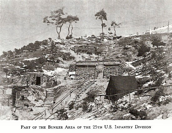 Part Of 25th Infantry Division Bunker Area