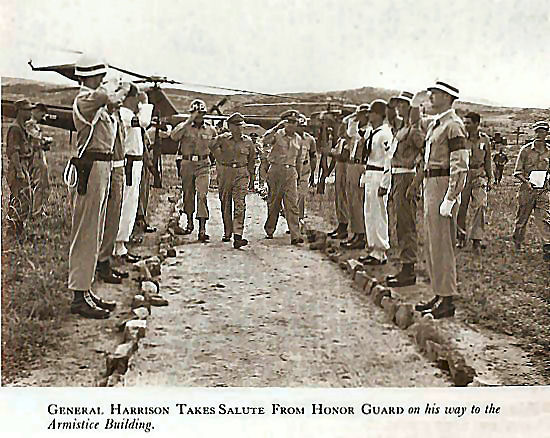 Lt. Gen. William K. Harrison, Jr., Arrives at the Armistice Building