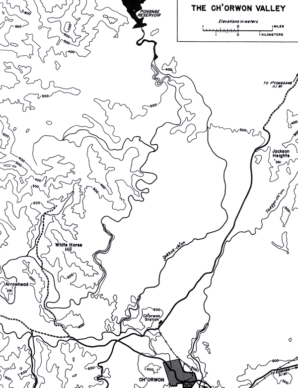 Map 5. The Ch'orwon Valley