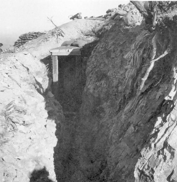  Communications Trench & Bunker; 'The Hook'; July 1953 
