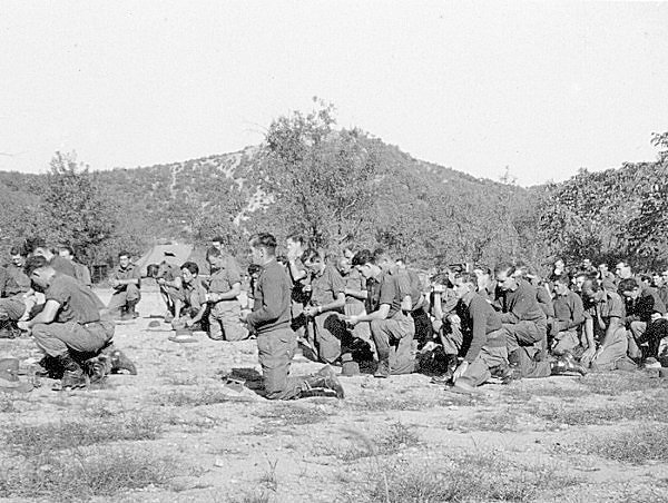  Church Parade (RC) - 2RAR; Kansas Line; August 1953 