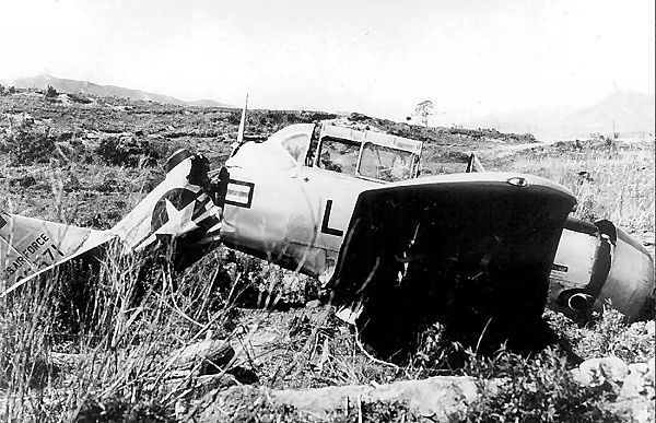 Crash Landing, South of Chunchon,26 May 1953