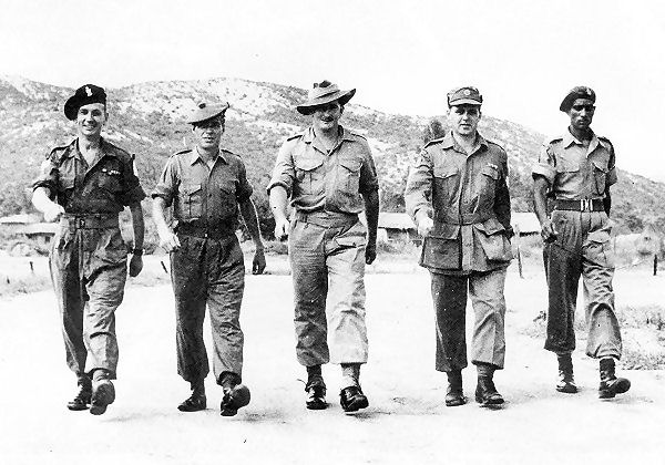 Members of 1st Commonwealth Division on Parade, '51