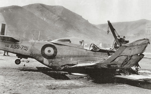 77 Squadron Mustang never made it back home