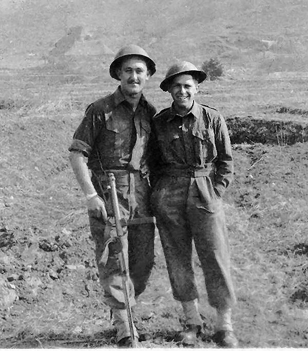 Ron Cashman and Eddie Wright, Area 6, 1952