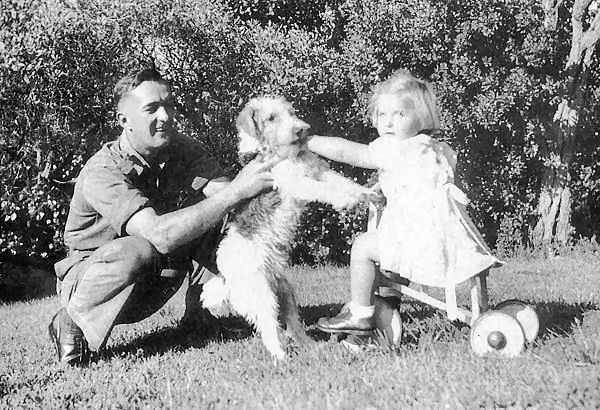 Charlie and Anthea Green, and friend