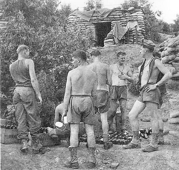 Teatime in the Line, July'53