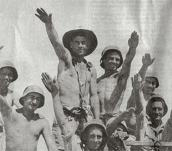 Origlassi with the Desert Rats of Tobruk