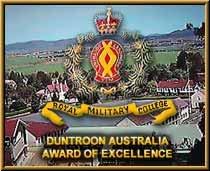 RMC Duntroon Award 1st Class